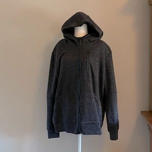 Navy Zip Up Hoodie